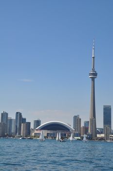 Toronto Skyline in Ontario, Canada