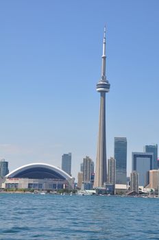 Toronto Skyline in Ontario, Canada