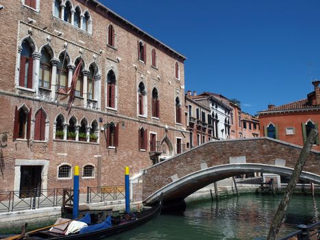 Venice - This picturesque corner of the Fondamenta Minotto