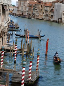 Venice - Grand Canal near the bridge Academia