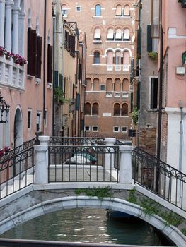 Venice - peaceful and charming district of San Marco