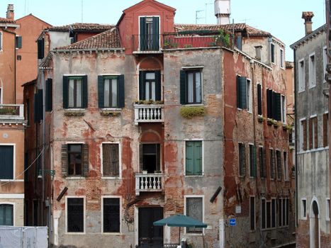Venice - peaceful and charming district of San Marco