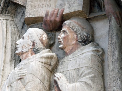 Venice - the facade of the church of San Stefano