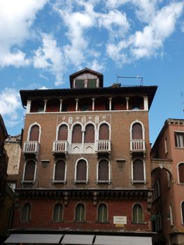 Venice - peaceful and charming district of San Marco