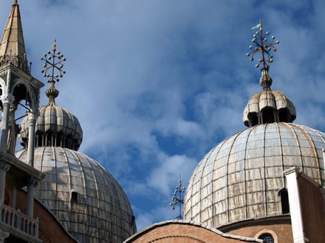 The dome of the Basilica San Marco in Venice