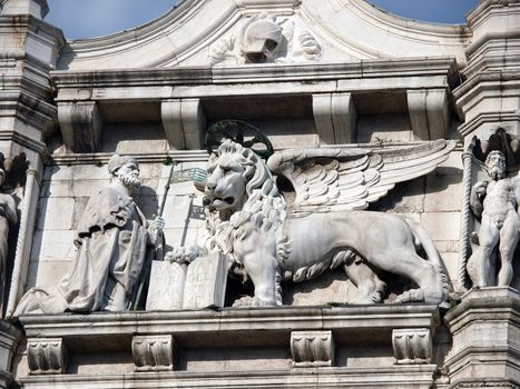 Venice. Winged Lion of St. Mark - symbol of Venice