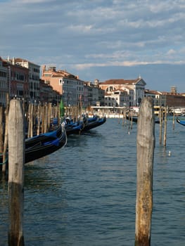 Venice - Exquisite antique buildings along San Marco Canal