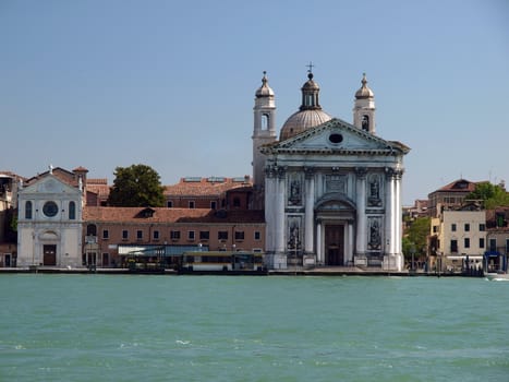 Venice - buildings along Giudecca Canal
