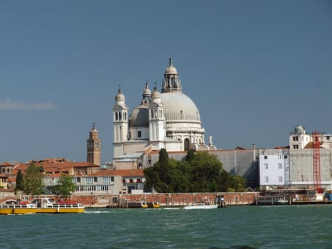 Venice - Basilica of the Salute as seen from the Giudecca Canal