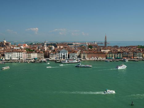 Venice - view from the tower of the church of San Giorgio Magiore