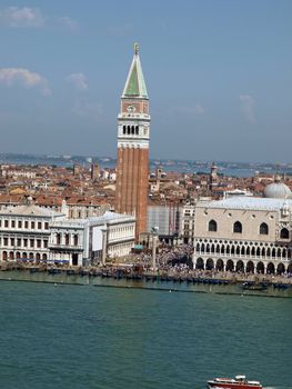 Venice - view from the tower of the church of San Giorgio Magiore