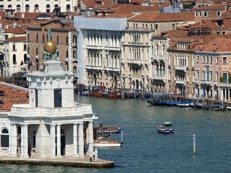 Punta della Dogana in Venice. Former customs house