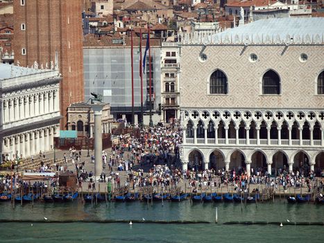 Venice - view from the tower of the church of San Giorgio Magiore