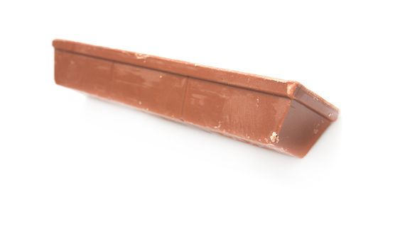 chocolate on a white background