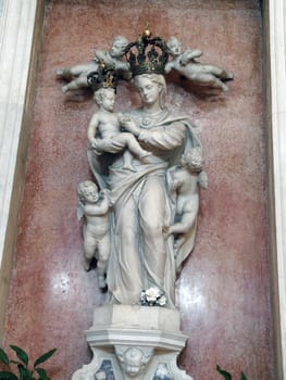 
Venice- San Griorgio Maggiore church. Views of the interior 