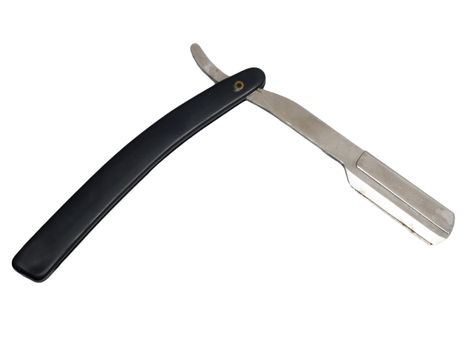 Razor on a white background 