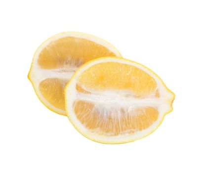 Lemon isolated on white background 