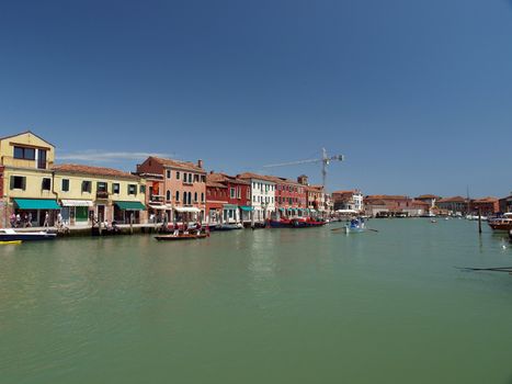View of Canal Grande di Murano, Venice, Italy