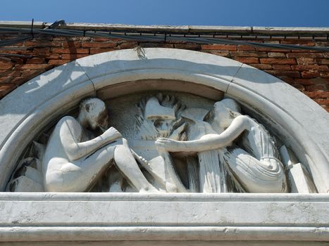 Venice - a wonderful architectural detail in Murano