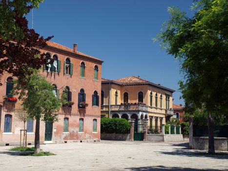 The island of Murano near Venice. Famous for making decorative glass