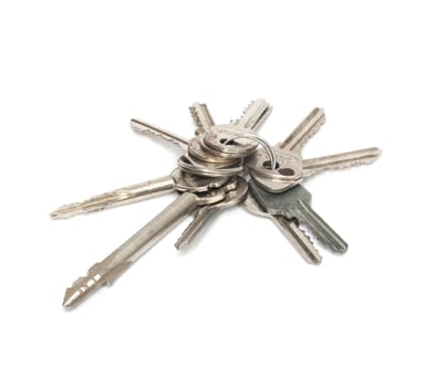 a bunch of old keys