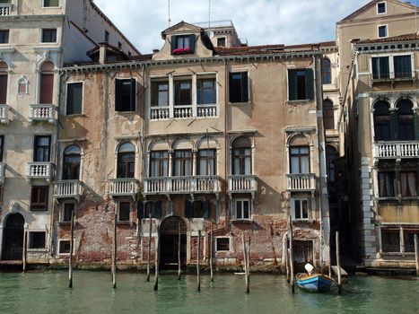 Venice - Exquisite antique building at Canal Grande