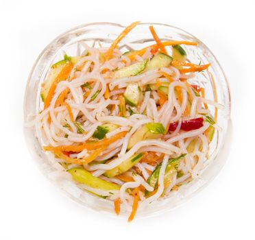 rice noodle salad