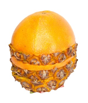 pineapple and grapefruit