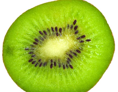 kiwi as the background. macro