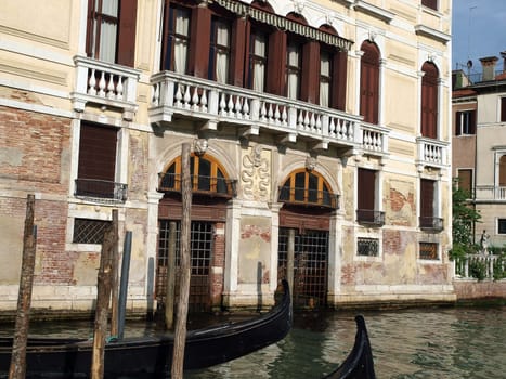 Venice - Exquisite antique building at Canal Grande
