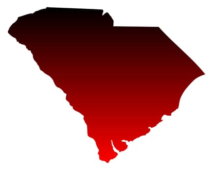 Map of South Carolina