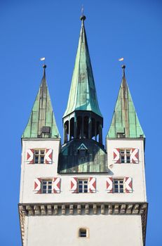 Tower in Straubing, Bavaria