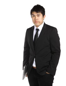 young asian business man