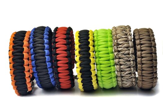 bracelets of survival offering a useful reserve of cord for the adventure