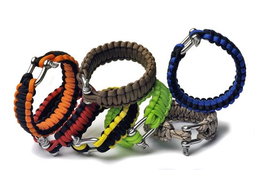 bracelets of survival offering a useful reserve of cord for the adventure