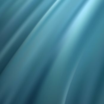Beautiful Blue Satin. Drapery Abstract Background