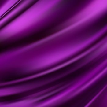 Beautiful Abstract Purple Satin. Drapery Background