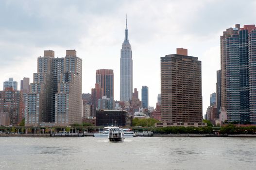 skyscrapers in Manhattan