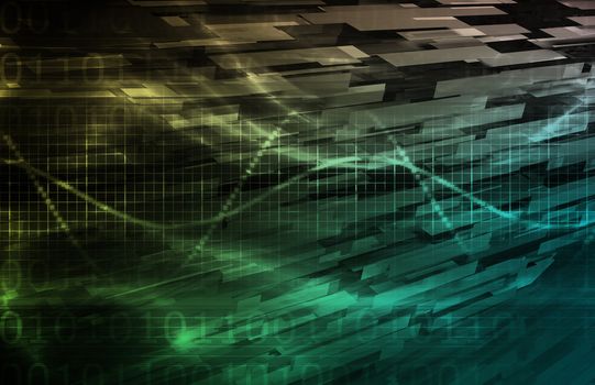 Cloud Computing Technology Concept as a Abstract