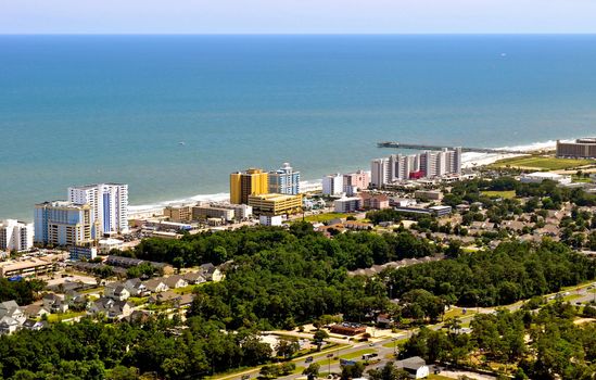 South Myrtle Beach - beachscape view