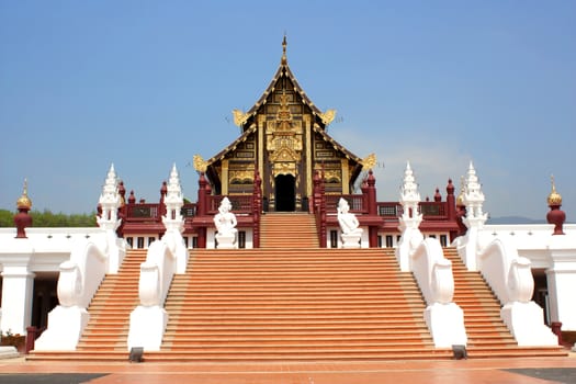 Ho kham luang in the international horticultural exposition  the northern thai 