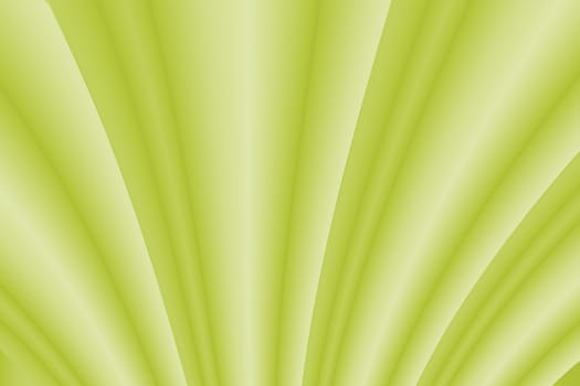 Green abstract curve background