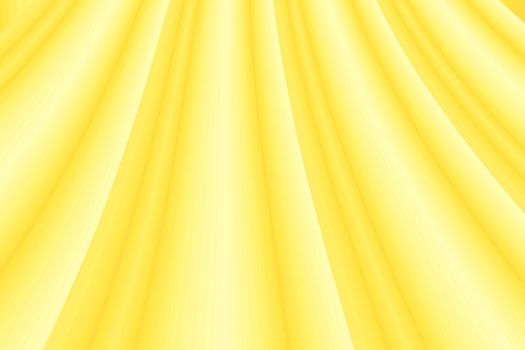 Yellow abstract curve background