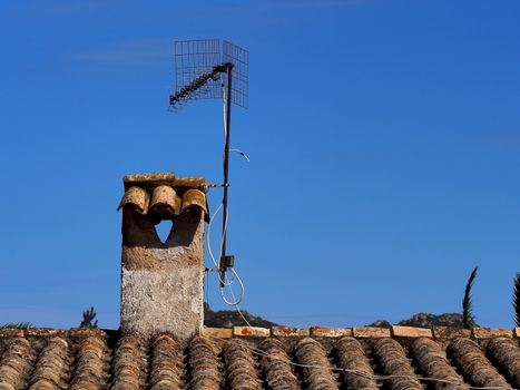 old chimney pots