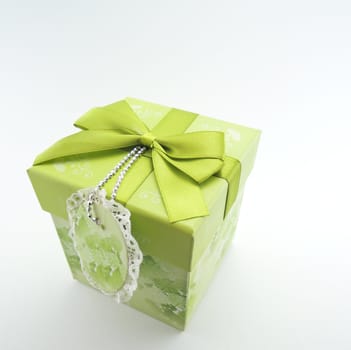 Green box for gift