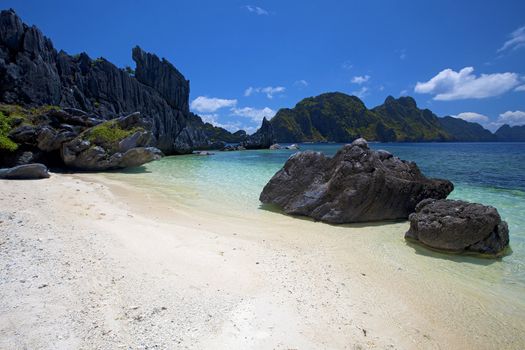 Untouched nature in El Nido, Palawan, Philippines