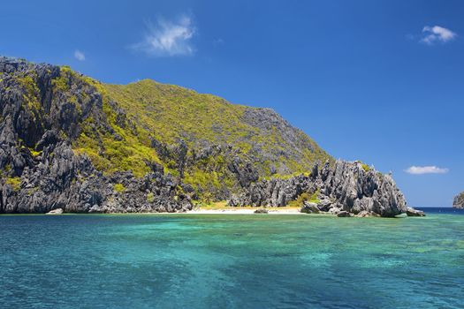 Untouched nature in El Nido, Palawan, Philippines