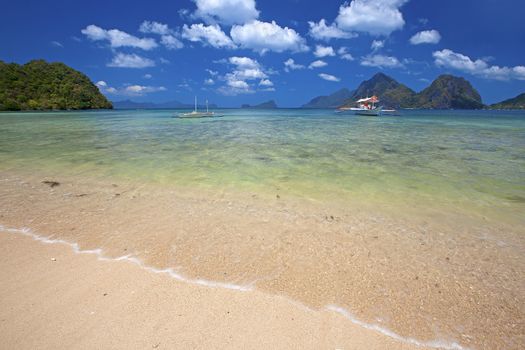 Untouched nature in El Nido, Palawan, Philippines