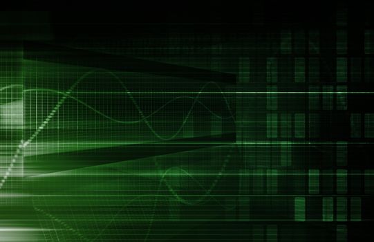 A Technology Industry Network As a Wallpaper