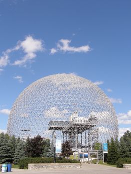 Biosphere in Montreal, Canada